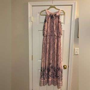 Robbie Bee Sleeveless Floral Maxi Dress